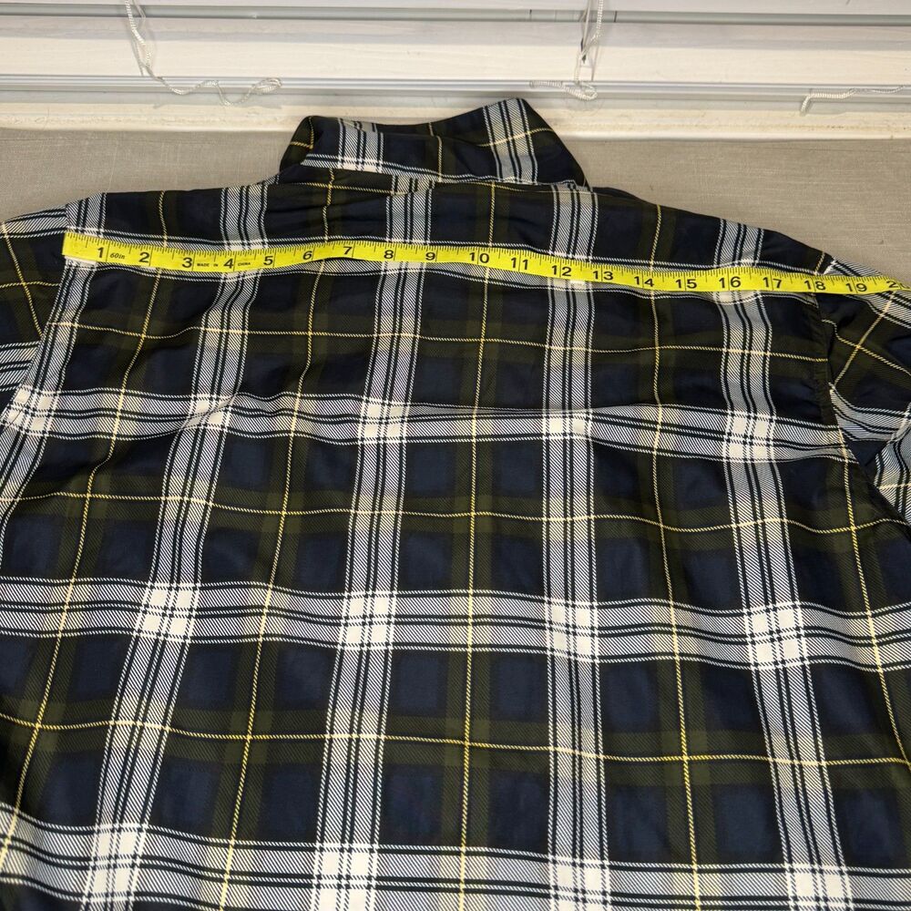 VTG Catalina Plaid Windbreaker Jacket Men’s L Full Zip Lightweight Retro - Picture 6 of 9